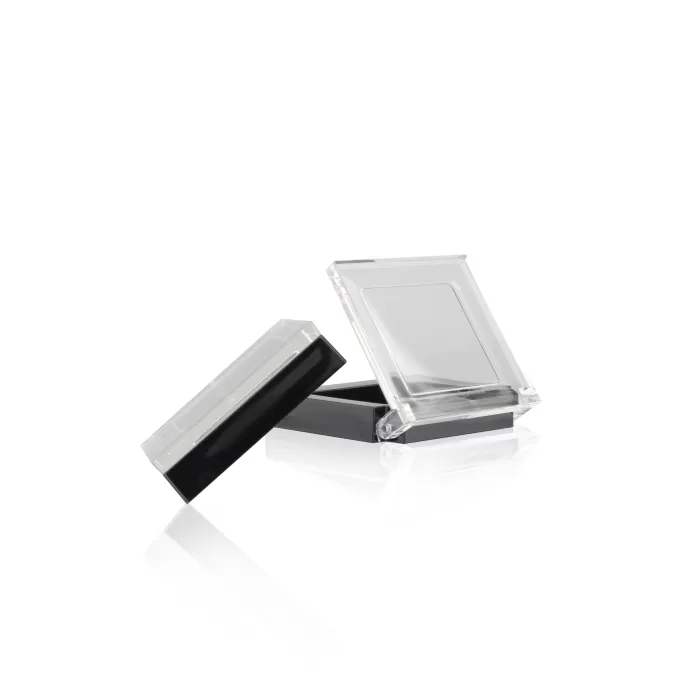 Wholesale Cosmetic Packaging Palette Clear Lid Eyeshadow Case Plastic 1 Color Empty Eye shadow Case - ES029 - Image 4