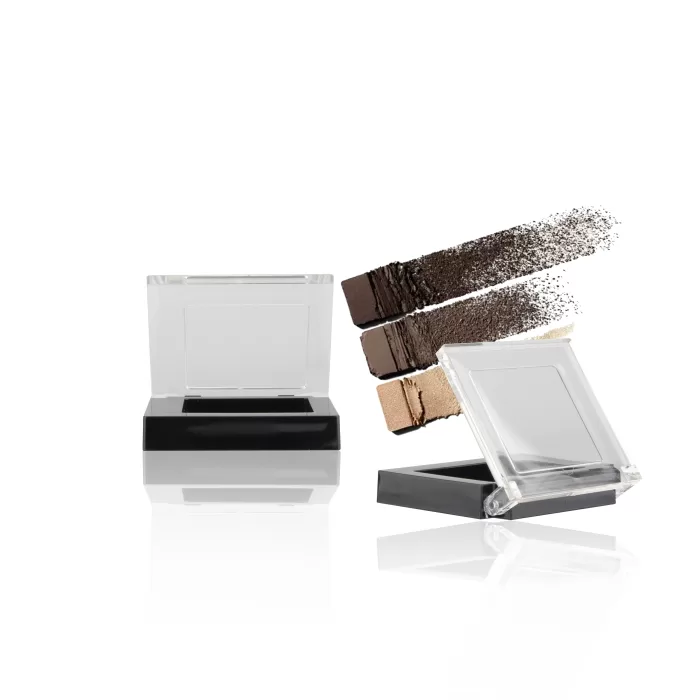Wholesale Cosmetic Packaging Palette Clear Lid Eyeshadow Case Plastic 1 Color Empty Eye shadow Case - ES029 - Image 3