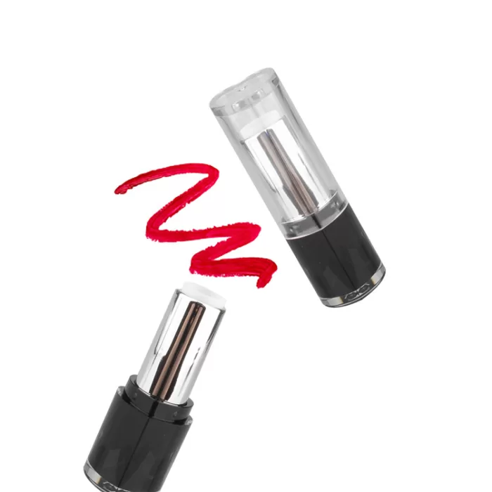 Transparent Cover Heart Lipstick Tubes Wholesale Plastic Lipstick Empty Tube Cosmetic Heart Shape Lip Tube - LS233 - Image 4