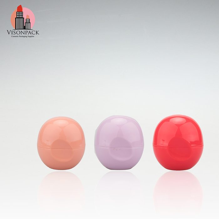 Wholesale Custom Cheap Empty Lip Balm Ball Container Lipstick Case - LB001