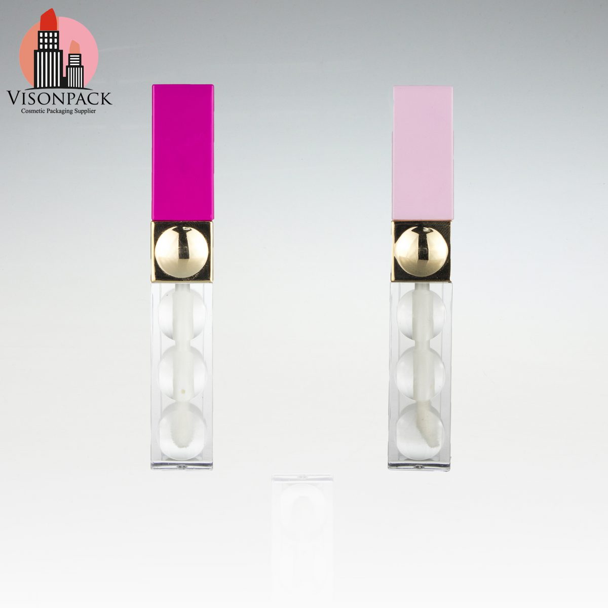 Custom Lip Gloss Tube Manufacturer, Plastic Lip Gloss Supplier from China Visonpack