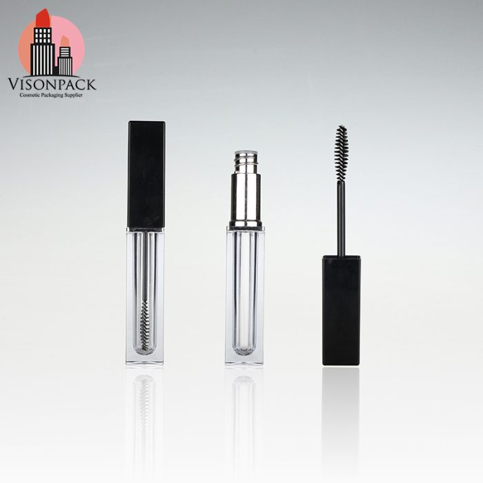 Low Moq Custom Empty Square Clear Mascara Tube 6ml - MC014