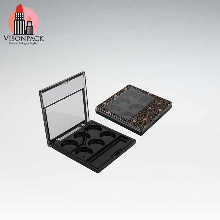 Visonpack New Design 6 Colors Empty Eye Shadow Packaging - ES006