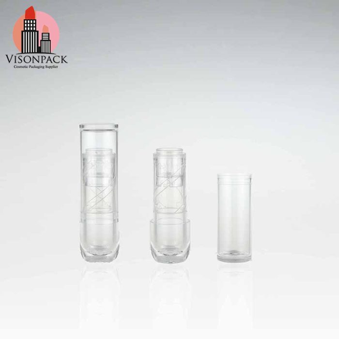Custom Lipstick Container Empty Lipstick As/Abs Plastic Case Wholesale - LS026