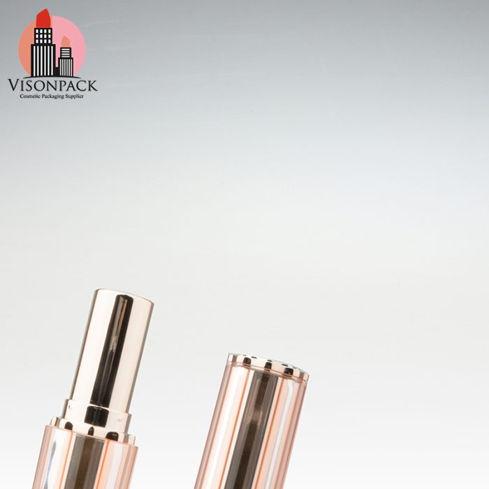 Cosmetic Packaging Gold Lipstick Tube with Cap Uv Coating - LS102 - Image 3