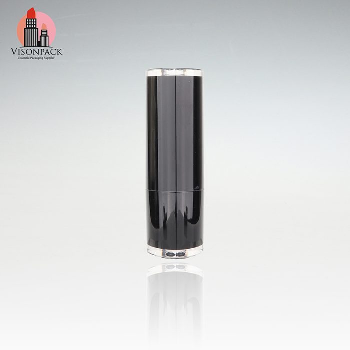 Cosmetics Fasion Lipstick Container Package with Black Cap - LS121 - Image 4