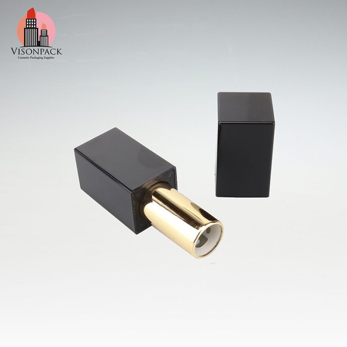 Black Square Cosmetic Magnetic Lipstick Tube Bulk Sale - LS131 - Image 5