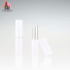 White Round Lipstick Tube Packaging For Cosmetic Brands - LS135 - Image 2