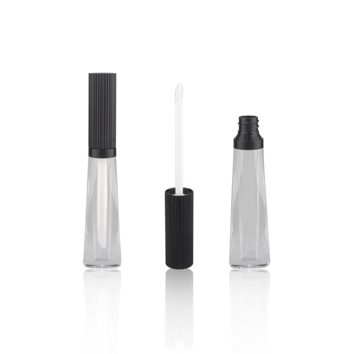 Custom Eco-friendly Empty Lipgloss Tube Packaging Big Brush Applicator Lipgloss Tube Cosmetic Tube Packaging - LG085