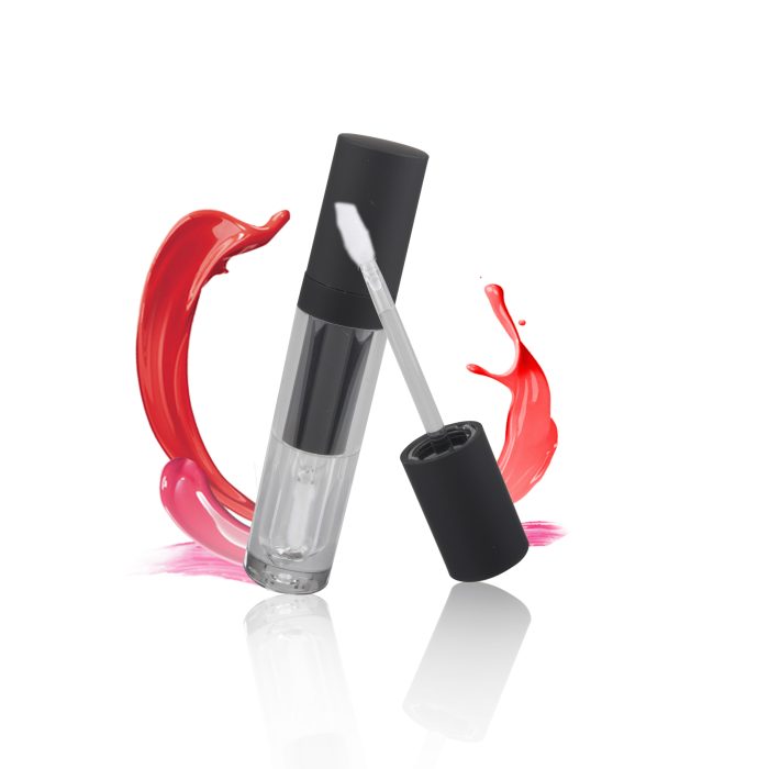 Empty Cosmetic Plastic Tubes Lip Gloss Containers Tube Matte Round Shape Liptint Bottle Packaging - LG083 - Image 3