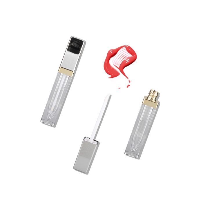 Portable Transparent Lip Gloss Containers Tube OEM Square Lipgloss Empty Tubes Liquid Lipstick Tube - LG109C - Image 6