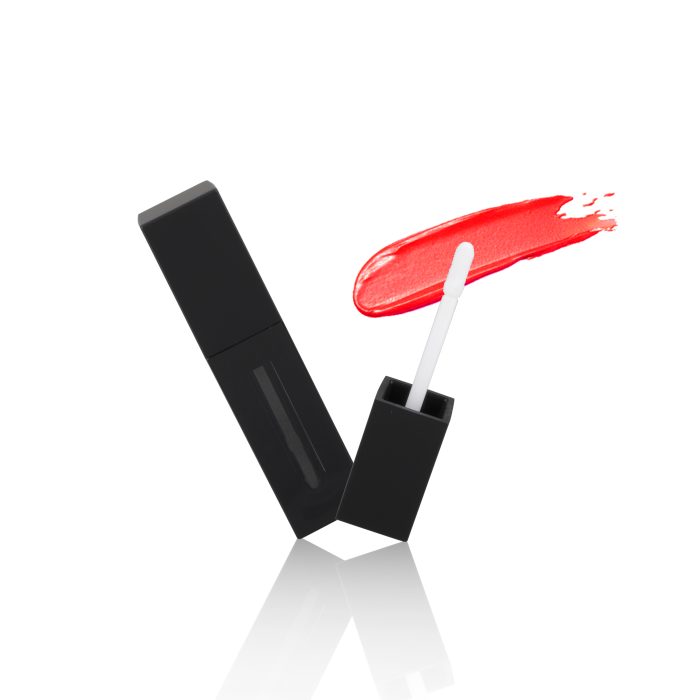 High End Frosted Black Simple Square Lip Gloss Tube Cosmetic Tubes for Liquid Lipstick Lipgloss Packaging - LG066 - Image 4
