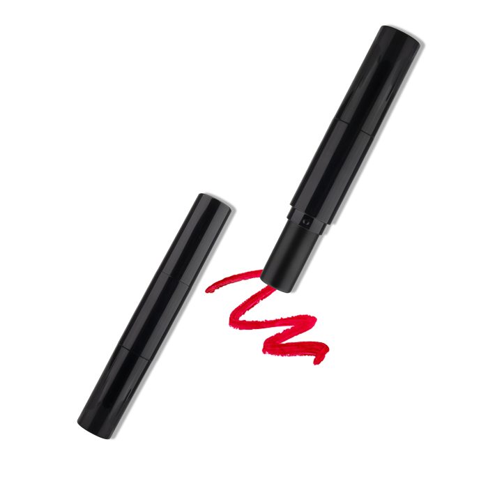 Black Thin Cosmetic Packaging Lipstick Tube Containers Lipstick Case Packaging - LS203 - Image 3
