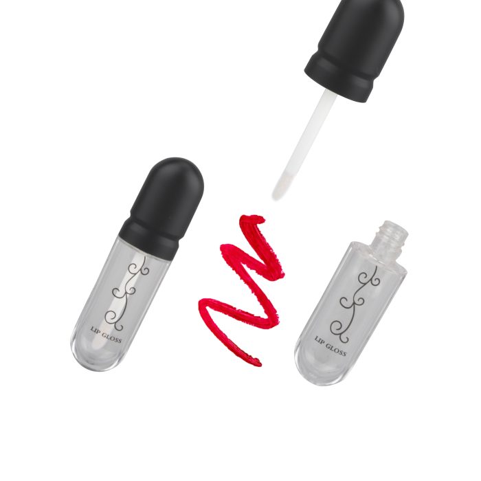 Custom Logo Clear Lipgloss Containers Unique Oval Shape Lip Gloss Tube - LG093 - Image 5