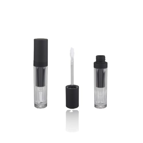 Empty Cosmetic Plastic Tubes Lip Gloss Containers Tube Matte Round Shape Liptint Bottle Packaging - LG083