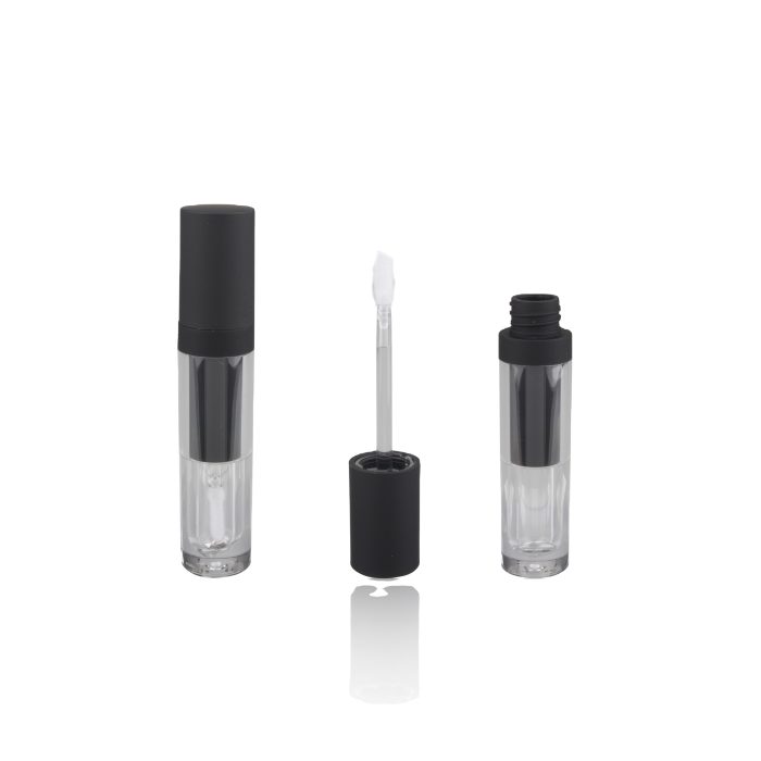 Empty Cosmetic Plastic Tubes Lip Gloss Containers Tube Matte Round Shape Liptint Bottle Packaging - LG083