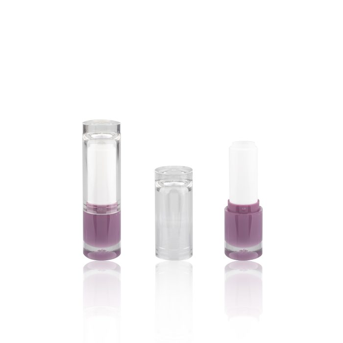 Custom Empty Cosmetic Tube Candy Colors with White Lipstick Packaging Plastic Lip Balm Tube Container - LS358 - Image 2