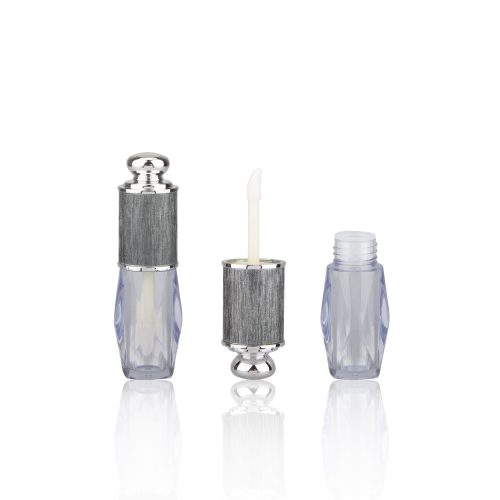 Mini Unique Sliver Lid Lip Gloss Container Lipgloss Packaging Liptint Bottle with Applicator - LG176