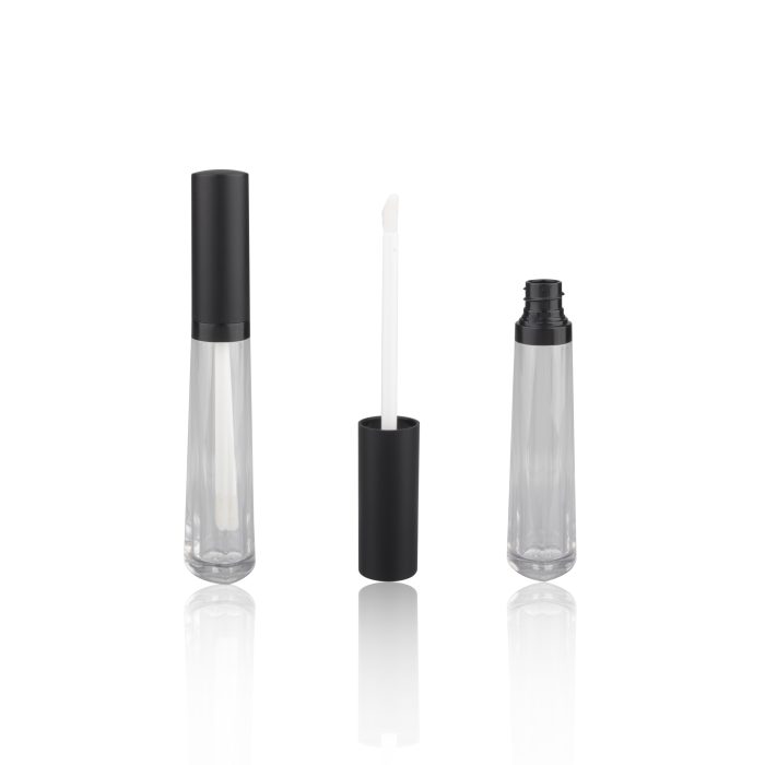 Popular Plastic Cosmetic Tubes Lip Gloss with Custom Packaging Clear Lip Gloss Tubes with Wands - LG064