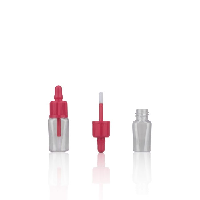 Mini Cute Bottle Shape Empty Plastic Tube Packaging Lipgloss Tube with Wand - LG190 - Image 2