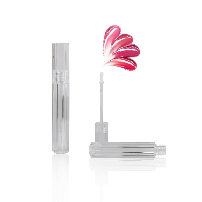 Plastic Cosmetic Tubes Transparent Hexagon Empty Lip Gloss Tube Container Custom - LG198 - Image 4