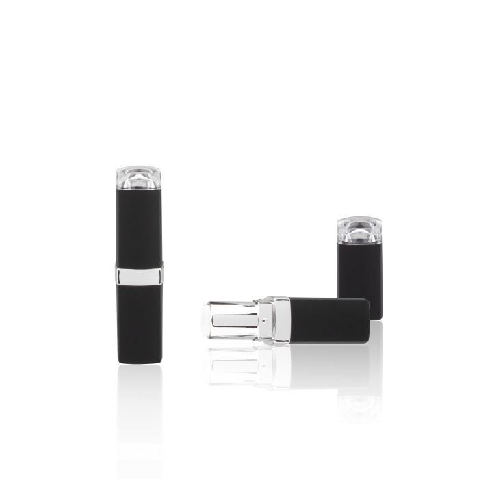 High Grade Plastic Cosmetic Packaging Empty Lipstick Packaging With Silver Rings Make Your Own Lipstick Tube - LS395 - Image 2