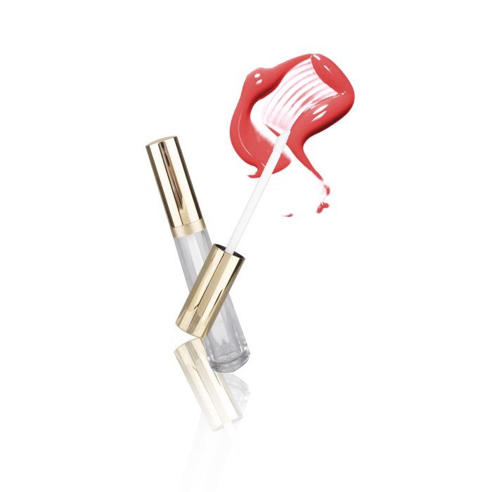 High Quality Lip Gloss Containers Empty Golden Lipgloss Tube Custom Cosmetic Packaging - LG127 - Image 3