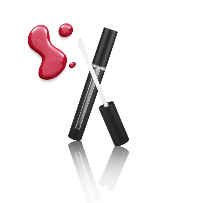 Plastic Custom Simple Liptint Bottle Black for Cosmetic Tubes - LG172 - Image 4