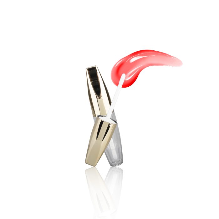 Oval-Shaped Premium Glossy Lip Gloss Tube Clear Lipgloss Container with Wand Glossy Liquid Lipstick Tube - LG138 - Image 4