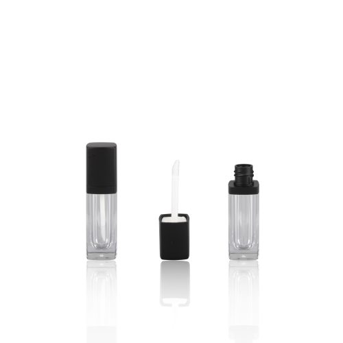 Empty Cosmetic Packaging Lip Gloss Tubes with Applicator Packaging Plastic Transparent Lipgloss container - LG130B
