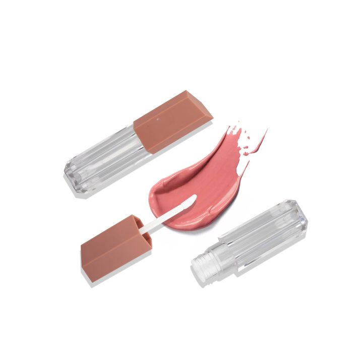 Pentagon Clear Best Quality Lip gloss Packaging Lipgloss Wand Tube Lipgloss Tube with Brush Applicator - LG173 - Image 3