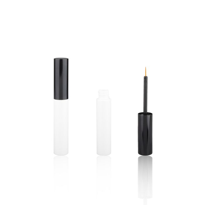 Eco Friendly Cosmetic Containers Round Thin Eyeliner Container Eyeliner Tube Packaging for Cosmetics - EL034