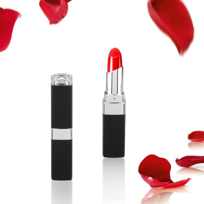 Custom Cosmetic Packaging Boxes Empty Silver Black Lipstick Tubes Square Lipstick Packaging - LS318 - Image 3