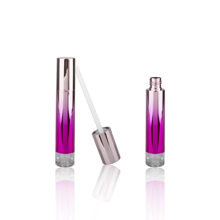 Customizable Round Glossy Lip Gloss Container Gradient Lipgloss Tube - LG098 - Image 2