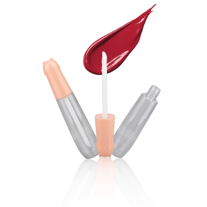 Popular Cat Shaped Transparent Clear Lip Gloss Container Lipgloss Tube - LG095 - Image 4