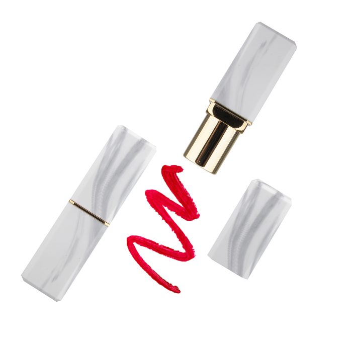 Classic Custom Square Marble Lipstick Tube Lipstick Container Lipstick Packaging Wholesale - LS212 - Image 4