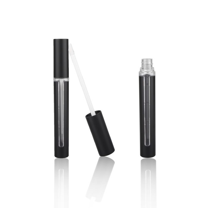 Plastic Custom Simple Liptint Bottle Black for Cosmetic Tubes - LG172 - Image 2