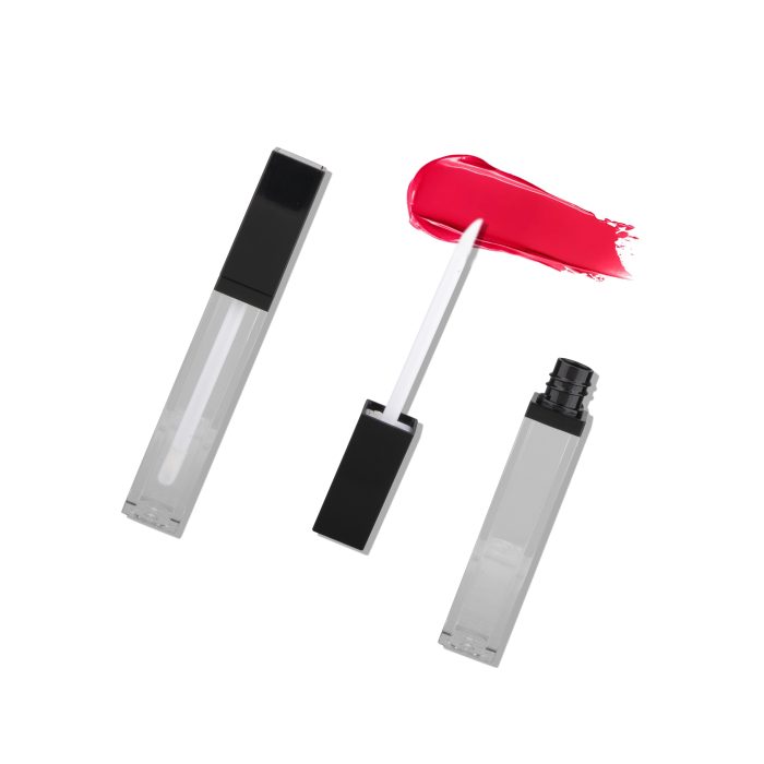 Custom Square Lipgloss Tube with Brush Applicator Liquid Lipstick Packaging Lip Gloss Bottles - LG108 - Image 4