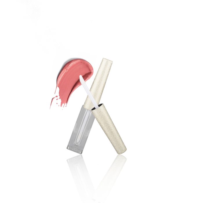 Matte Gold Lip Gloss Tube Square Clear Lipgloss Tube Hot Sale Plastic Lipgloss Container with Brush - LG142 - Image 6