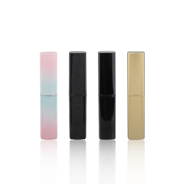 Gradient Blue Pink Lipstick Tubes Square Thin Lipstick Tube Custom Empty Lipstick Packaging - LS285 - Image 5