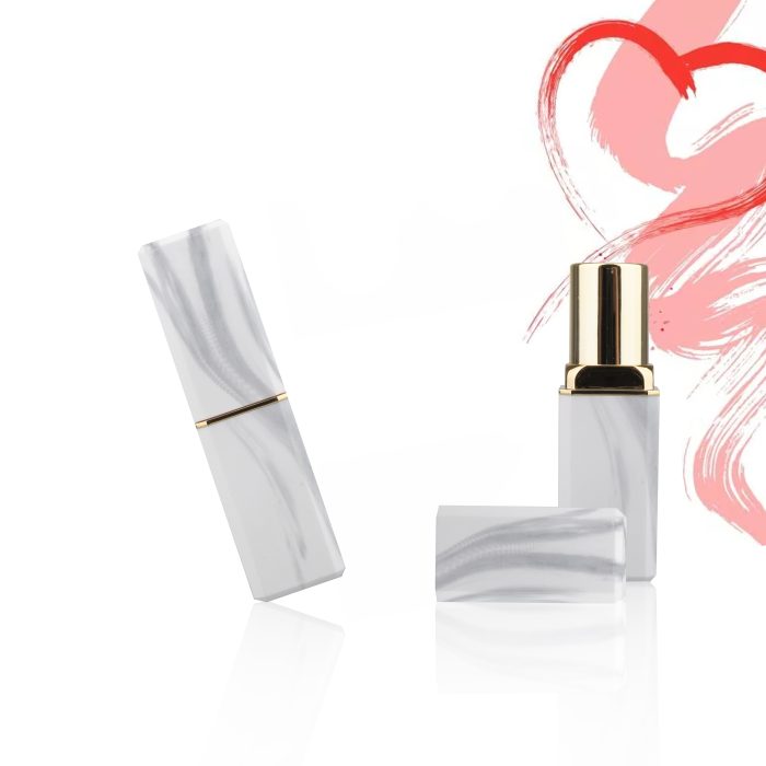 Classic Custom Square Marble Lipstick Tube Lipstick Container Lipstick Packaging Wholesale - LS212 - Image 3