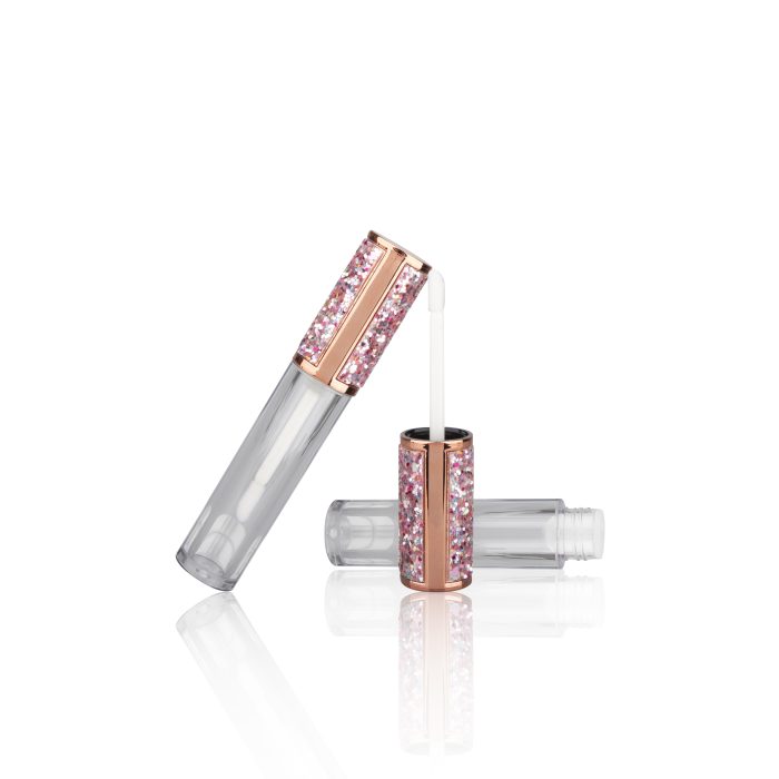 Empty Shinning Top Clear Lip Gloss Containers Tube Lipgloss Packaging Liptint Bottle With Wand - LG175 - Image 2