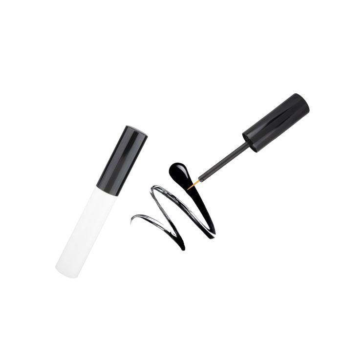 Eco Friendly Cosmetic Containers Round Thin Eyeliner Container Eyeliner Tube Packaging for Cosmetics - EL034 - Image 3