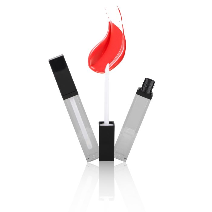 Custom Square Lipgloss Tube with Brush Applicator Liquid Lipstick Packaging Lip Gloss Bottles - LG108 - Image 3