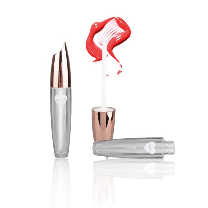 Custom Glossy Lip Gloss Tubes Rose Gold Lipgloss Packaging DIY Logo Empty Tubes for Liquid Lipstick - LG136 - Image 2