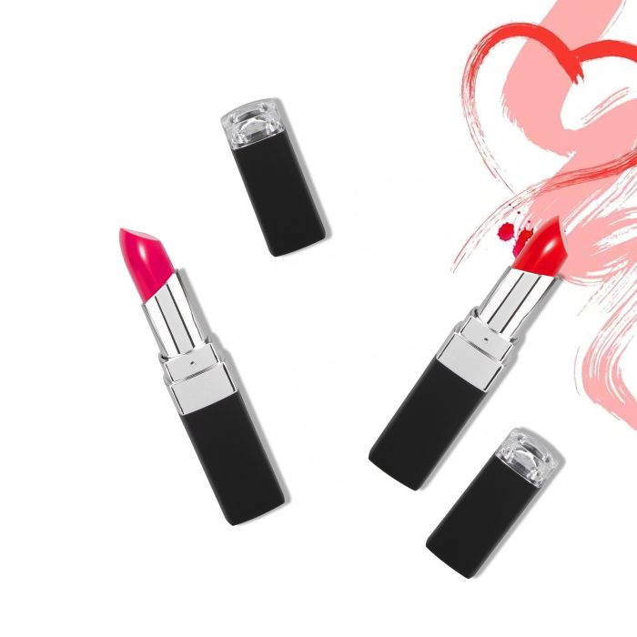 Custom Cosmetic Packaging Boxes Empty Silver Black Lipstick Tubes Square Lipstick Packaging - LS318 - Image 4