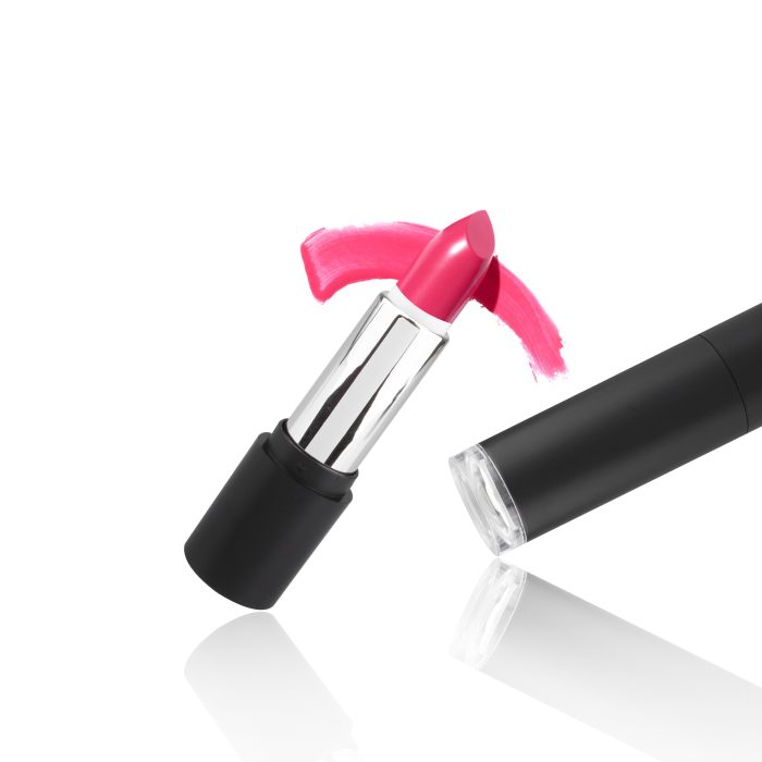 Matte Cosmetic Plastic Tubes Round Shape Lipstick Container Empty Lipstick Tubes Black Lipstick Packaging - LS386 - Image 3