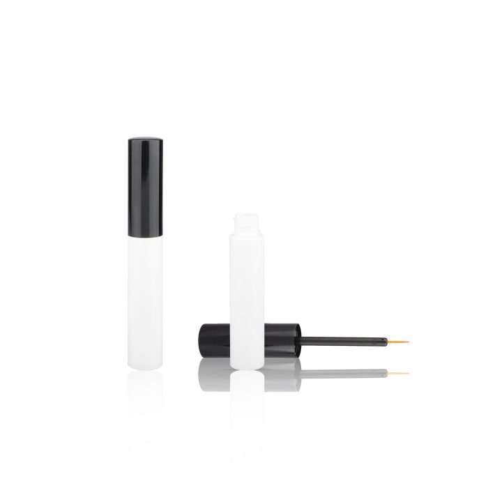 Eco Friendly Cosmetic Containers Round Thin Eyeliner Container Eyeliner Tube Packaging for Cosmetics - EL034 - Image 2