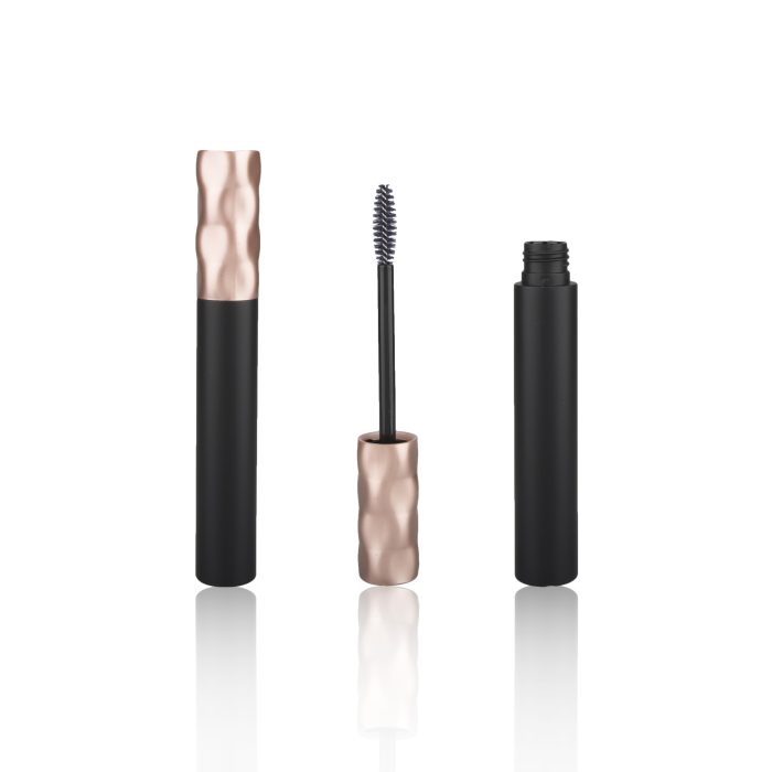 Eco Friendly Custom Empty Black Mascara Tube with Brush Wands Eyelash Growth Tube Mascara Packaging - MC054