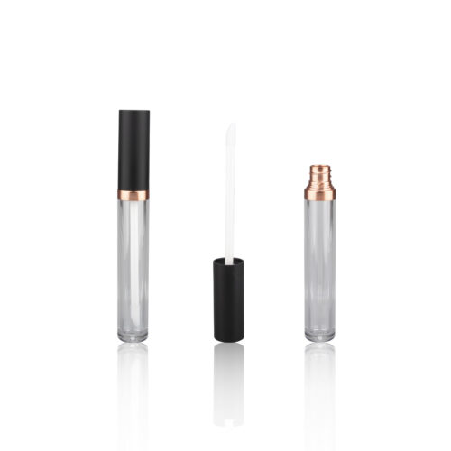 Hot Selling Classic Plastic Empty Lipgloss Packaging Lip Gloss Tube with Brush - LG096